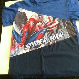 Boys spider man tshirt